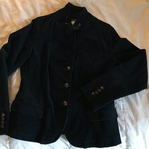 EUC J.Crew navy corduroy jacket.  Size L